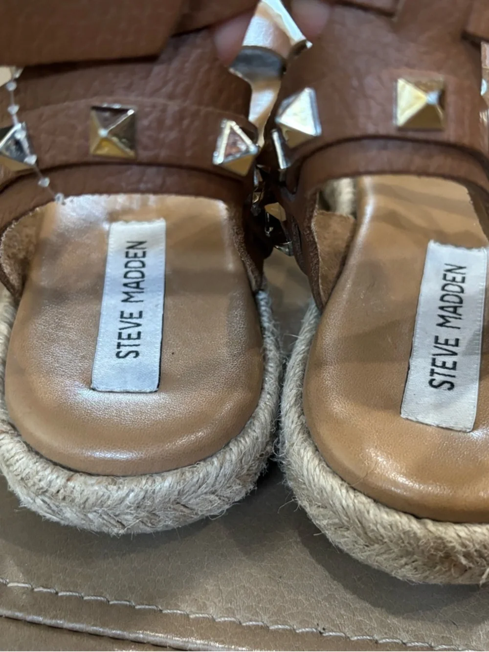 Steve Madden tan leather
